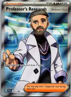 Professor's Research (Professor Turo) 241 Ultra Rare Scarlet & Violet Near Mint - Image 1