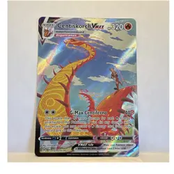 Pokemon TCG Centiskorch VMAX TG15/TG30 Lost Origin Ultra Rare Full Art Holo - Image 1