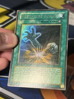 Premature Burial PSV-037 FADED Ultra Rare 1st Edition MISPRINT Near Mint Yugioh - Image 3
