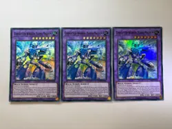 3 x Conduction Warrior Plasma Magnum BPRO-EN034 Super Rare 1st YuGiOh Playset NM - Image 1