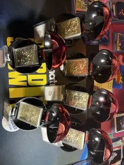 23K Gold Plated 1999 Trading Card Burger King Pokemon Ball Lot Charizard Pikachu - Image 2