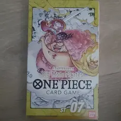 Bandai One Piece Card Game Big Mom Pirates Starter Deck ST-07 English 50 Cards - Image 1