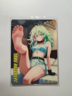 Toru Hagakure My Hero Academia Custom Glow In The Dark Waifu Card Feet Fan Art 3 - Image 1