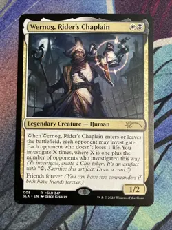 MTG 2022 SLD 347 Guest SLX: Wernog, Rider's Chaplain (008) - Image 1