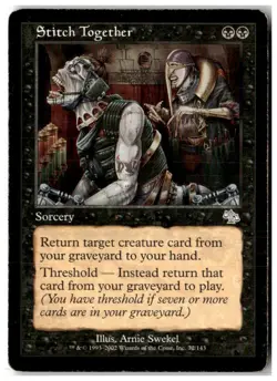 MTG Stitch Together - Judgment Heavily Played English - Image 1