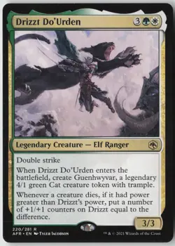 Drizzt Do'Urden (220) - Normal - Adventures in the Forgotten Realms (AFR) - NM - Image 1