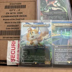 Magic Duskmourn Commander Deck Display Set All 4 Case Sealed & CGC 10 Dr. Eggman - Image 5