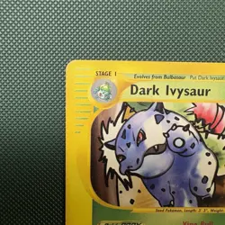 Pokemon Vintage Promo Dark Ivysaur 006/009 Wotc Best of Game 2003 - Image 2
