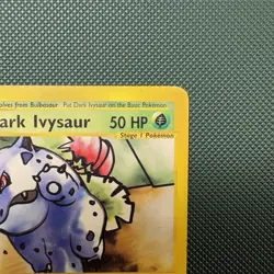 Pokemon Vintage Promo Dark Ivysaur 006/009 Wotc Best of Game 2003 - Image 3