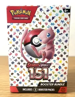 Pokemon TCG Scarlet and Violet 151 Booster Bundle New Factory Sealed USA SHIP - Image 1