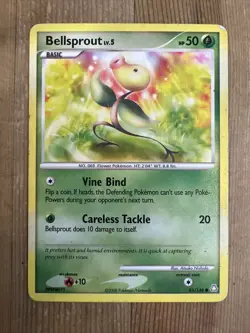 Pokemon TCG Bellsprout Legends Awakened 85/146 Regular Common HP - Image 1