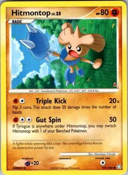 Hitmontop 101/146 Legends Awakened Pokemon Near Mint - Image 1