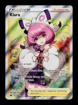 Klara 194/198 Ultra Rare Chilling Reign Pokemon Near Mint - Image 1