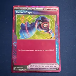 Pokemon TCG Hero's Cape 152/162 ACE Spec Temporal Forces - Image 1
