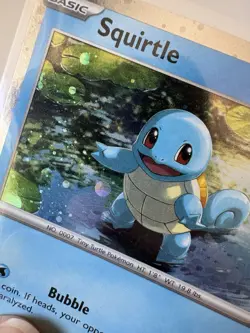 Squirtle (Cosmos Holo) 048 Promo Scarlet & Violet Promo Pokemon Near Mint - Image 2