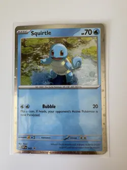 Squirtle (Cosmos Holo) 048 Promo Scarlet & Violet Promo Pokemon Near Mint - Image 3