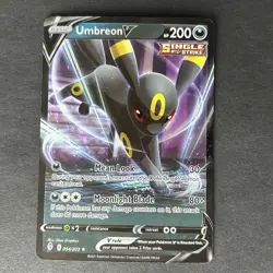 Pokemon Umbreon V Sword & Shield Evolving Skies Ultra Rare #094 - Image 1