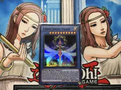 yugioh Cyber Angel Vrash super rare unlimited INOV-EN036 - Image 1