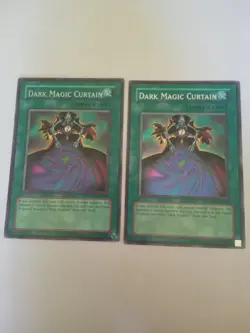 2x YuGiOh Dark Magic Curtain PP01-EN008 Secret Rare Premium Pack Near Mint - Image 1