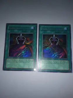 2x YuGiOh Dark Magic Curtain PP01-EN008 Secret Rare Premium Pack Near Mint - Image 2