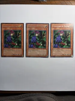 Yu-Gi-Oh! - 3x Magician Of Faith - Playset - MRD + DB1 - Image 1