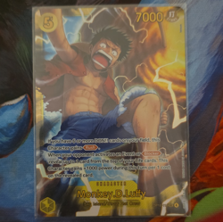 Bandai One Piece CCG Monkey.D.Luffy OP15-119 SEC Holo Character Rush Eng 7000 - Image 1