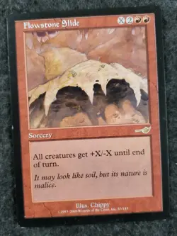 Flowstone Slide ~ not Played Nemesis MTG Magic UltimateMTG Red Card (DS3D1K8) - Image 3