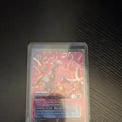 Disney Lorcana TCG King Candy - Sweet Abomination 218/204 Enchanted Foil - Image 1