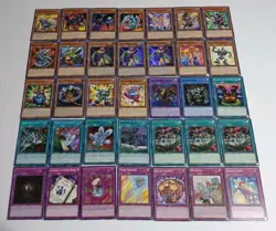 Yu-Gi-Oh Cards Toon World Deck Core Bookmark Comic Hand Shadow Page Flip + More. - Image 1
