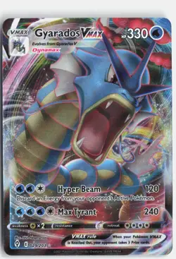 Gyarados VMAX 029/203 Sword & Shield Evolving Skies Pokemon Card NM - Image 1
