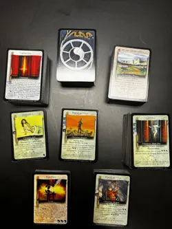 Wheel of Time CCG Card Game lot. 500+ Cards 1st Ed Premier Dark Prophecies - Image 1