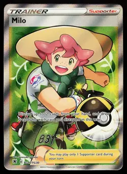 Milo TG27/TG30 Ultra Rare Astral Radiance Trainer Gallery Pokemon Card - Image 1