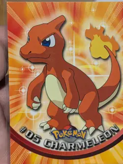 Topps Pokemon Card #05 Charmeleon Blue Logo *1st Print* - Image 3