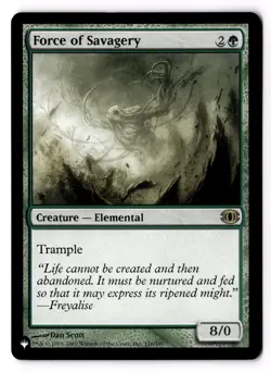 Force of Savagery 126/180 The List Reprints Normal NM - Image 1