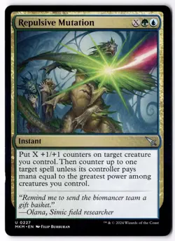 Repulsive Mutation MKM 227 Magic: The Gathering UC NM - Image 1