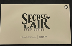 Prismatic Nightmares Rainbow Foil Sealed Secret Lair MTG NM Sealed #1 - Image 1