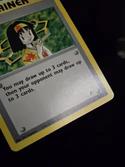 Pokemon TCG - ERIKA - 100/132 - RARE - UNLIMITED - GYM HEROES (2000) - WOTC - LP - Image 2