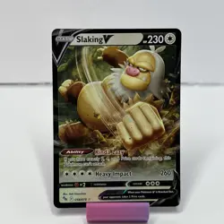 Slaking V 058/078 Ultra Rare Holo - Pokemon Sword & Shield Pokemon NM - Image 1
