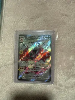 Pokemon Charizard SV Black Star Promos SVP EN ex #074🌟 - Image 2