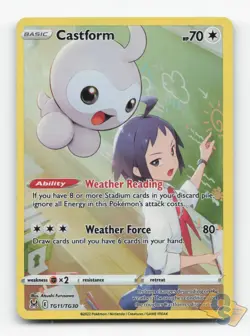 Pokemon TCG - Castform TG11/TG30 NM Holo Lost Origin Trainer Gallery - Image 1