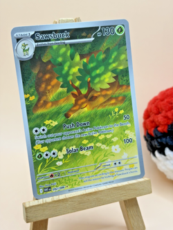 Sawsbuck 092/086 White Flare Pokemon TCG Rare Near Mint ENGLISH - Image 1