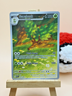 Sawsbuck 092/086 White Flare Pokemon TCG Rare Near Mint ENGLISH - Image 2