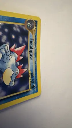 Pokemon TCG Feraligatr Neo Genesis Holo Unlimited Rare Card 4/111 - Image 2