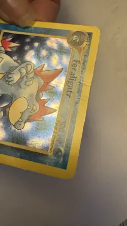 Pokemon TCG Feraligatr Neo Genesis Holo Unlimited Rare Card 4/111 - Image 3