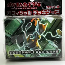 Pokemon Center Japan Team Rocket Mewtwo Deck Box 2004 Sealed Vintage TCG Case - Image 1