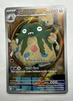Garbodor 141/086 Sv: White Flare Holo Pokemon TCG - Image 1