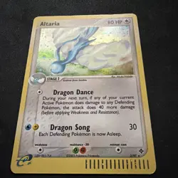 Pokemon TCG Altaria SWIRL 2/97 Dragon Holo E-Reader - Image 2