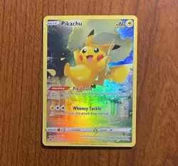 Pikachu GG30/GG70 Pokemon TCG Crown Zenith: Galarian Gallery NM Near Mint - Image 1