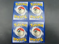 1999 Pokemon Fossil Holo Raichu Zapdos Hypno Lapras Partial Uncut Sheet - Image 2