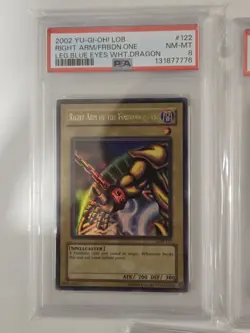 PSA 7-8 Exodia The Forbidden One LOB-124 2002 Yu-Gi-Oh! + All 5 Pieces - Image 4